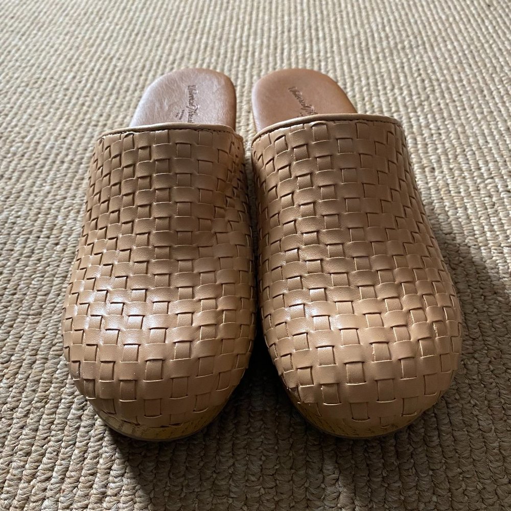 Universal Thread Basket Weave Clogs - image 1